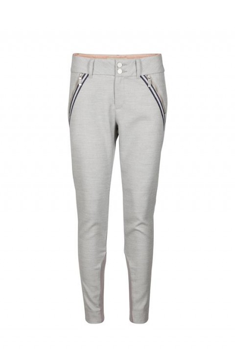 MOS MOSH Hose - Milton Frances - light grey