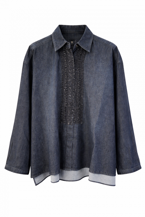 NARLI Rüschenbluse Jeans