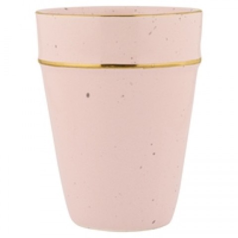 GreenGate Becher pale pink with gold