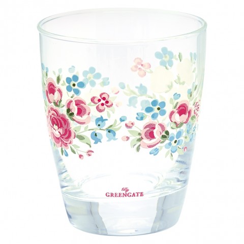GreenGate Wasserglas Tess white
