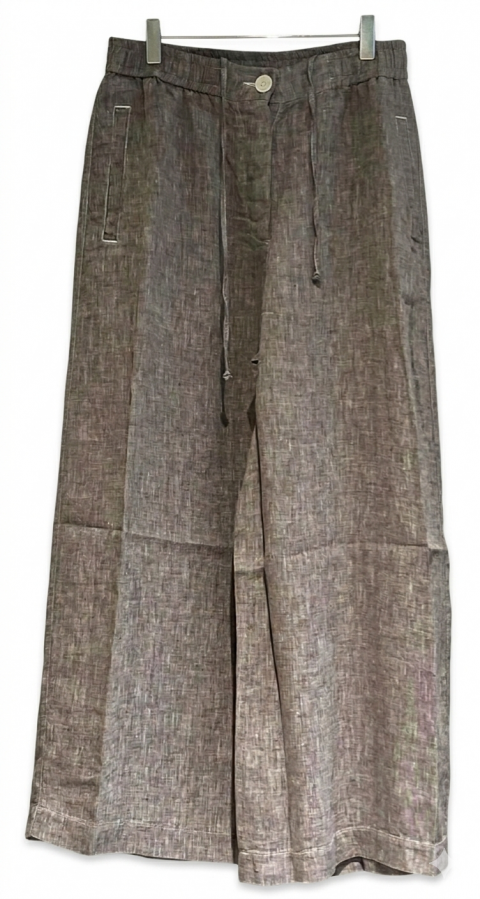 NARLI Leinenhose pebble