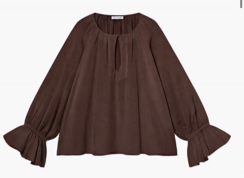 SoSUE Bluse Carmen brown