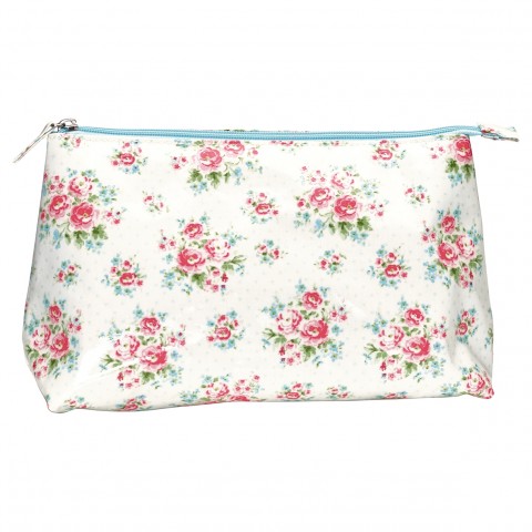 GreenGate Kosmetiktasche Tess white large