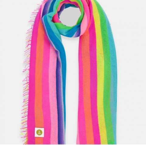 Cashmereschal V von Goat long Stripes