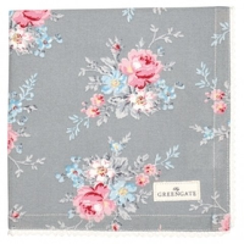 GreenGate Stoffserviette Marie pale grey
