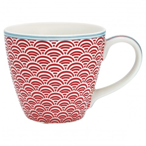 GreenGate Henkelbecher Nancy red