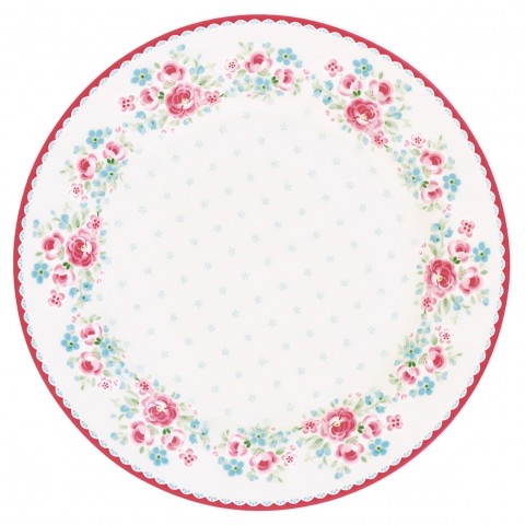 GreenGate Frühstücksteller Tess white