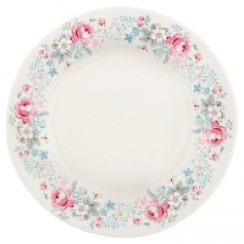 GreenGate Frühstücksteller Marie pale grey