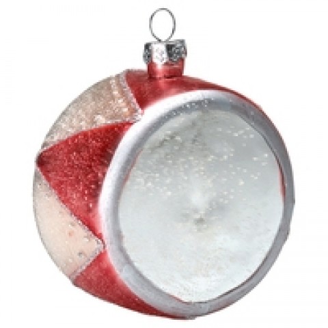 GreenGate Weihnachtsschmuck Trommel pale pink