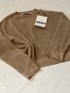 Narli Strickpullover toffee - L