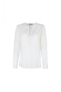 Lieblingsstück Bluse mit Rüschenborte