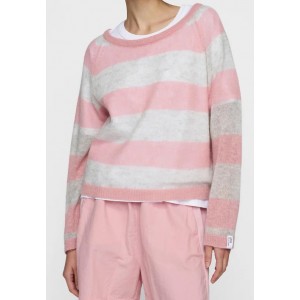 10Days Pullover thin knit stripes
