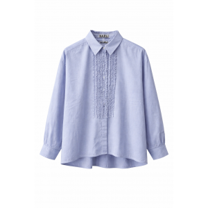 NARLI Rüschenbluse hellblau