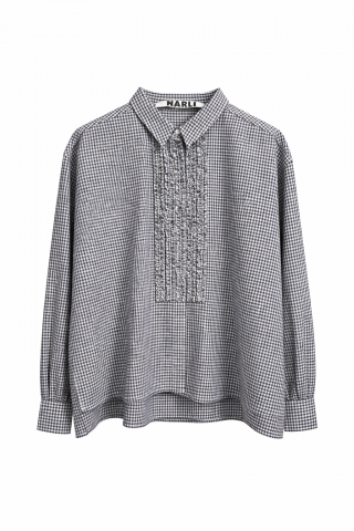 NARLI Rüschenbluse night check