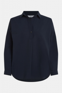 Penn&Ink Bluse - Magda blau