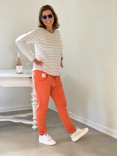  Milano Hose - Coriana - Jogpant - orange