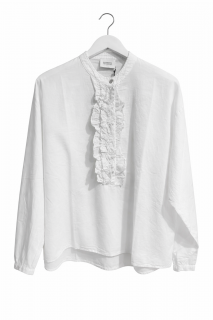 Flowers for Friends Bluse weiß