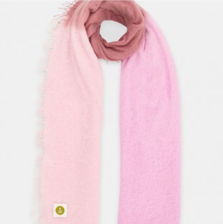 V von Goat Kaschmirschal Stripes rosé