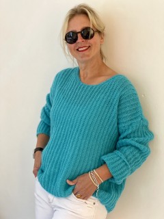 Narli Strickpullover lagoon