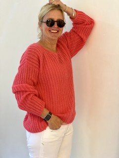 Narli Strickpullover lipstick