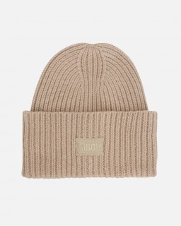 MSCH Copenhagen Kara Badge Beanie beige