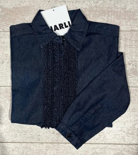 NARLI Rüschenbluse Jeans