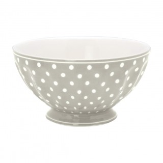 GreenGate French Bowl Spot grey xlarge
