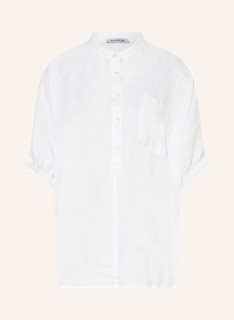 SoSUE Bluse Cowboy Leinen white